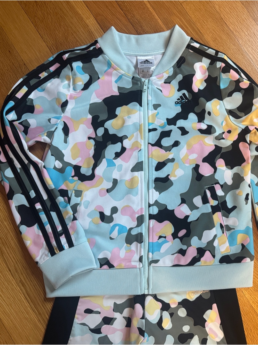 adidas Kids Camo Track Suit